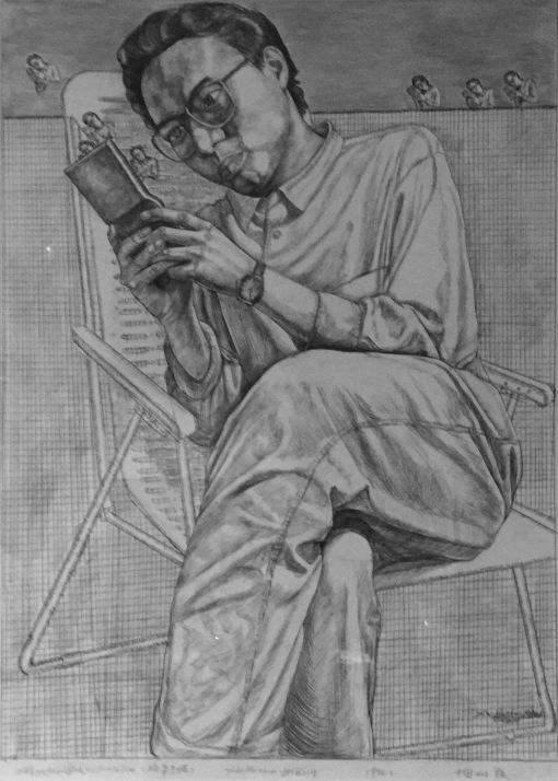 Xin hai zhou_video gameNo3_1996_pencil on paper_51x37.5cm